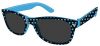 Montana Eyewear Sunoptic 963A Kinder Sonnenbrille in schwarz plus blau gepunktet