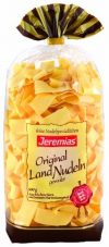 Jeremias Bandnudeln 20 mm gewalzt, Gourmet Frischei-Nudeln, 2er Pack (2 x 500 g Beutel)