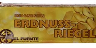 El Puente Erdnussriegel, 6er Pack (6x 30 g Packung)