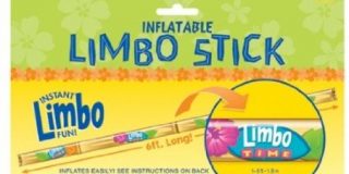 Amscan International Hawaiian aufblasbarer Limbo Stick