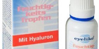 Eyelike Feuchtigkeitstropfen mit Hyaluron