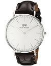 Daniel Wellington Classic Herren-Armbanduhr Analog Quarz Leder - DW00100025