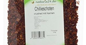 Naturix24 Chilieschoten Crushed mit Kernen, 1er Pack (1 x 100 g)