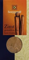 Sonnentor Zimt gemahlen (Sorte Ceylon), 1er Pack (1 x 40 g) - Bio