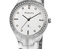 Orphelia Damen-Armbanduhr XS Analog Quarz Edelstahl