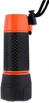 Pfiffikus 42425 - Kompakt Kombi-Taschenlampe, rot-schwarz