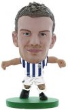 SoccerStarz soc757 Classic West Brom Chris BRUNT Home Kit