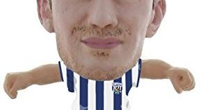 SoccerStarz soc757 Classic West Brom Chris BRUNT Home Kit