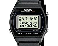 Casio Collection - Unisex-Armbanduhr mit Digital-Display und Resin-Armband - W-202-1AVEF