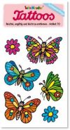 Lutz Mauder Lutz mauder44532 Butterfly 3 Tattoo (One Size)