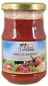 NATURA TOSCANA Basilikum Sauce Glas, 1er Pack (1 x 180 g)