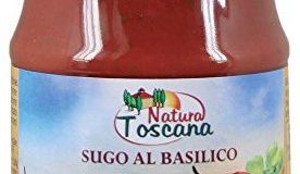 NATURA TOSCANA Basilikum Sauce Glas, 1er Pack (1 x 180 g)