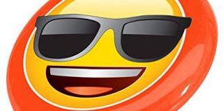 Emoji-Sonnenbrille Face Flying Disc - Gelb