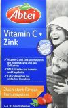Abtei Vitamin C plus Zink, 1er Pack (1 x 30 Tabletten)