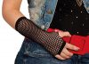 Lange fingerlose Netz-Handschuhe