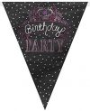 12 ft Wimpelkette "Birthday Girl Flaggen