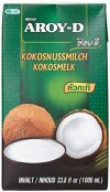 Aroy-D Kokosnussmilch, Fettgehalt: ca. 17%, 6er Pack (6 x 1 l Packung)