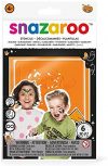 Snazaroo Schmink Schablonen Set "Halloween", 6 wiederverwendbare Acryl Schablonen mit gruseligen Motiven