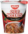 Nissin Cup Noodles Tomate, 4er Pack (4 x 63 g Becher)