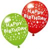 Susy Card 40012032 - Luftballons "Happy Birthday", 3er Packung