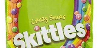 Skittles Crazy Sours, 1er Pack (1 x 174 g)