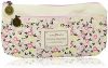 Pasey Idyllic Small Floral Double Zipper Pencil Case Feder-Beutel, beige