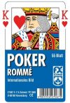 Ravensburger 27067 - Poker, Internationales Bild - 55 Blatt, glasklares Etui