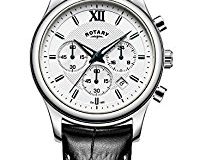Rotary GS00347-06 Herren-Armbanduhr Chronograph Quarz Leder