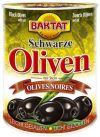 Baktat Schwarze Oliven m. Stein leicht ges. , 2er Pack (2 x 800 g Packung)