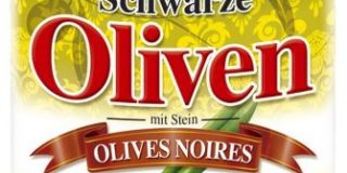 Baktat Schwarze Oliven m. Stein leicht ges. , 2er Pack (2 x 800 g Packung)