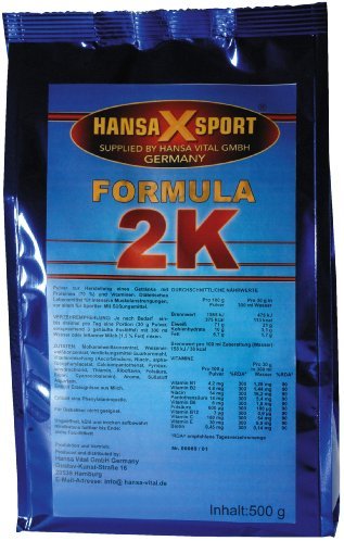 Hansa Vital Formula 2K Erdbeere, 1er Pack (1 x 500 g)