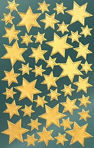 Avery Zweckform 52806 Weihnachtssticker Sterne 86 Aufkleber