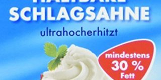 Frischgold Haltbare Schlagsahne, 9er Pack (9 x 200 g)