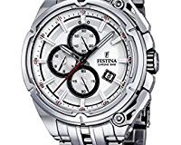 Festina Herren-Armbanduhr Chrono Bike 2015 Analog Quarz Edelstahl F16881-1