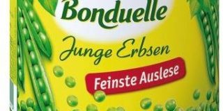 Bonduelle Erbsen feinste Auslese , 3er Pack  (3 x 800 g Packung)