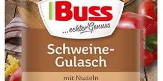 Buss Schweine-Gulasch mit Nudeln, 6er Pack (6 x 800 g)