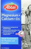 Abtei Magnesium Calcium + D3, 1er Pack (1 x 83,5 g)