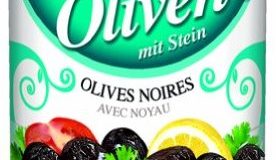 Baktat Schwarze Oliven m. Stein extra , 1er Pack (1 x 1.3 kg Packung)