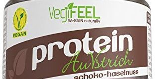 VegiFEEL Protein AuVstrich, Schoko-Haselnuss Creme, 1er Pack (1 x 250 g)