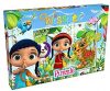 Noris Spiele 606031588 - Wissper Puzzle - In der Waldwelt, 48 Teile