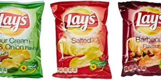 Lays Chips | Favourite Variety Chips Paket (Mixed Bundle) | 6x27,5g