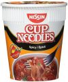 Nissin Cup Noodles Spicy, 4er Pack (4 x 66 g Becher)