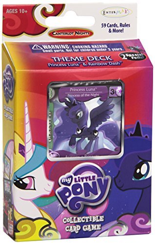 Enterplay 33210 - My Little Pony Canterlot Nights Theme Deck, Englisch