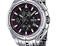 Festina Herren-Armbanduhr Chrono Bike 2015 Analog Quarz Edelstahl F16881-6