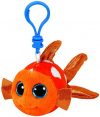 TY 35032 - Sami Clip - Clownfisch Pluschtier mit Glitzeraugen Glubschi's Babies, 8,5 cm