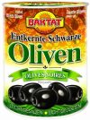 Baktat Schwarze Oliven o. Stein leicht gesalzen, 1er Pack (1 x 800 g Packung)