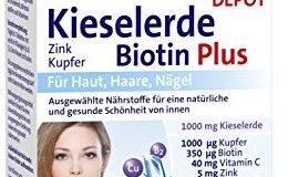 Abtei Kieselerde Biotin Plus Depot (Zink, Kupfer), 56 Tabletten - 78g