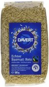 Davert Echter Basmati Reis braun, 2er Pack (2 x 500 g) - Bio