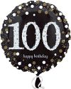 Amscan 3374401 Folie 100. Geburtstag Luftballons