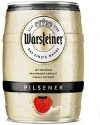 Warsteiner Premium Pilsener 5 Liter Fass - Partyfass mit Zapfhahn - Internationales Bier nach deutschem Reinheitsgebot - Pfandfr